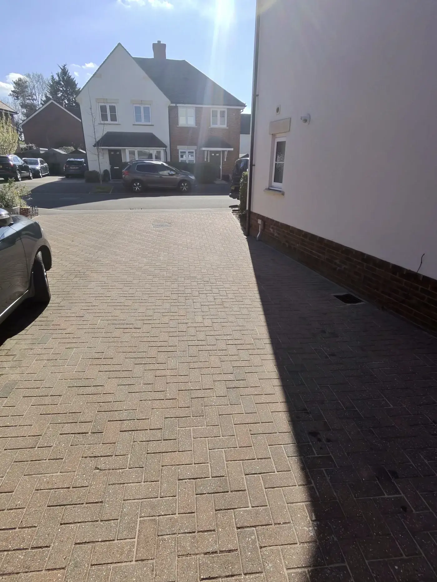 Roof after cleaning — tiles fully restored
