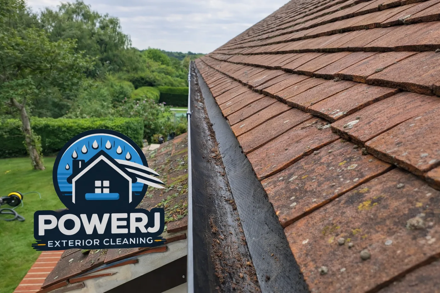 Gutter cleaning and debris removal in Bracknell, Berkshire